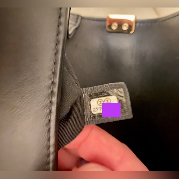 Chanel Classic Flap Black Medium Boy Bag with Top Handle - Picture 16 of 16